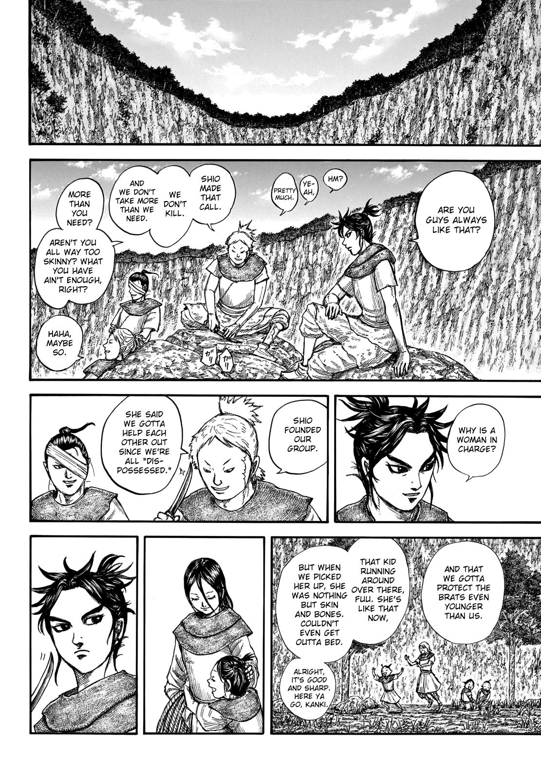Kingdom, Chapter 733