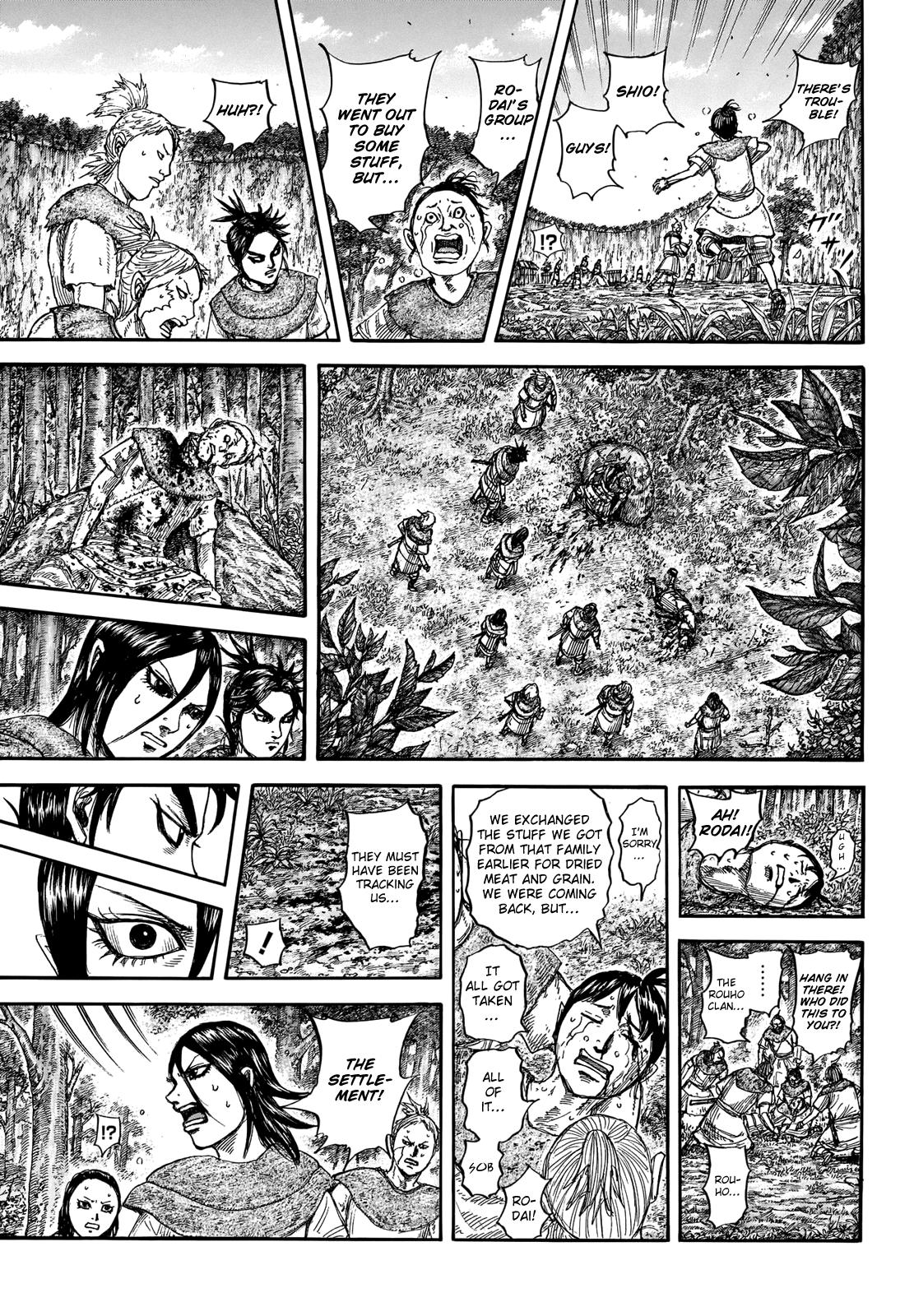 Kingdom, Chapter 733