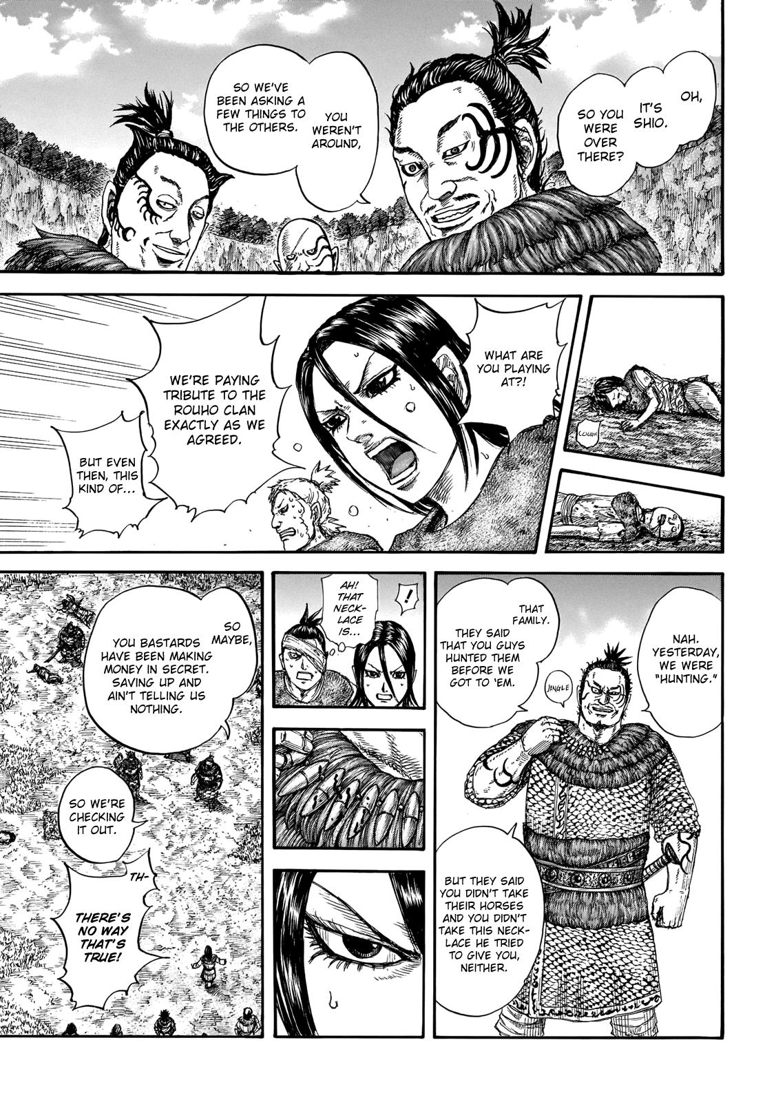 Kingdom, Chapter 733