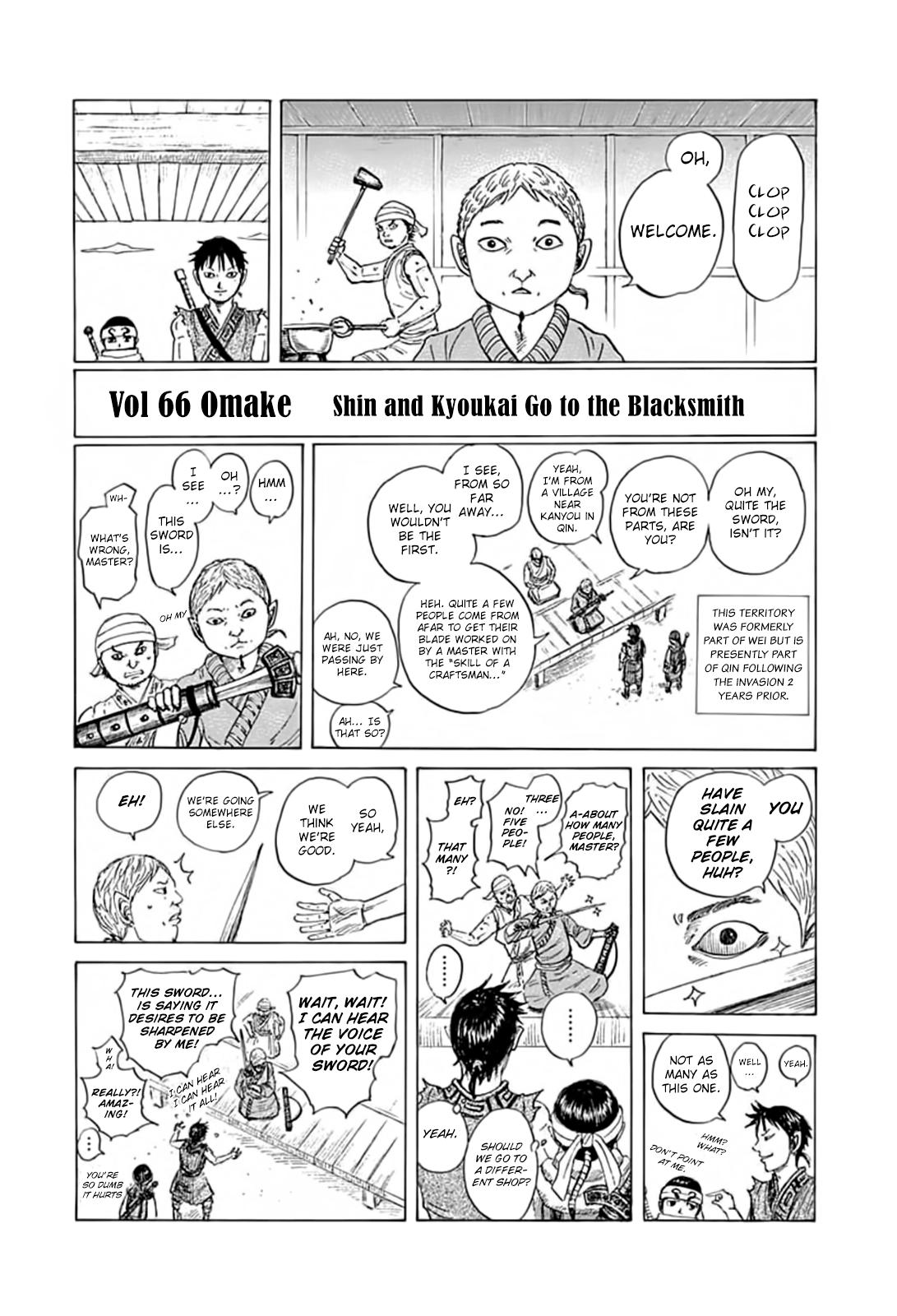 Kingdom, Chapter 733